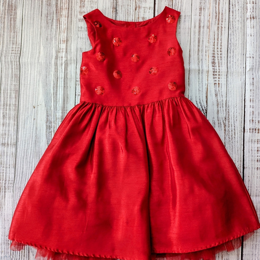 Gymboree Red Girls Dress Size 6